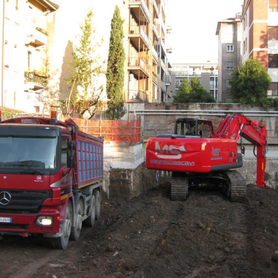 Scavi VIale Toscana Milano