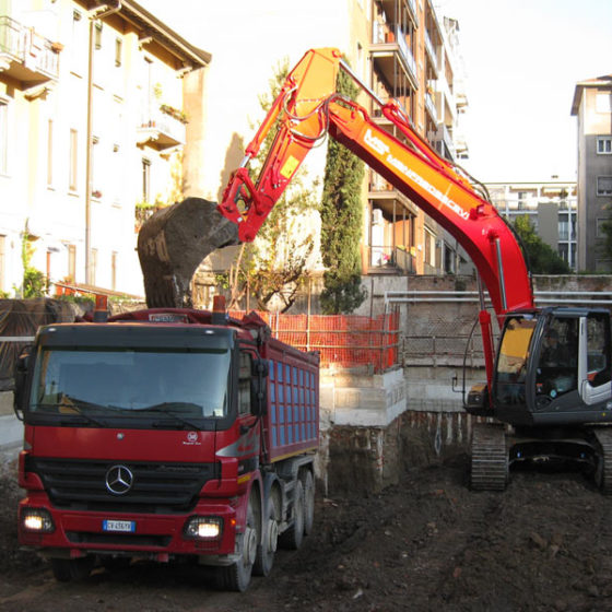 Scavi VIale Toscana Milano