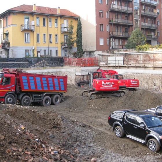 Scavi VIale Toscana Milano