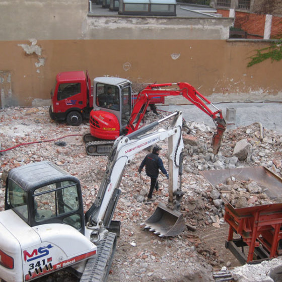 Scavi sbancamento Milano